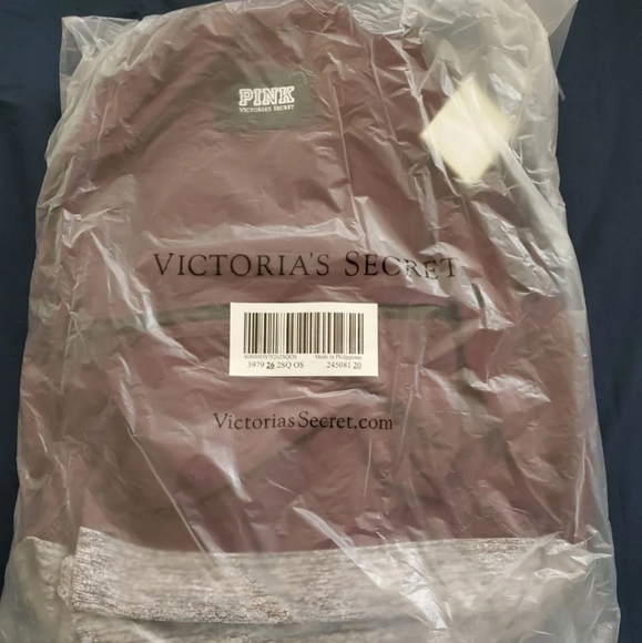 VS Pink Campus Backpack Burgundy main image 5
